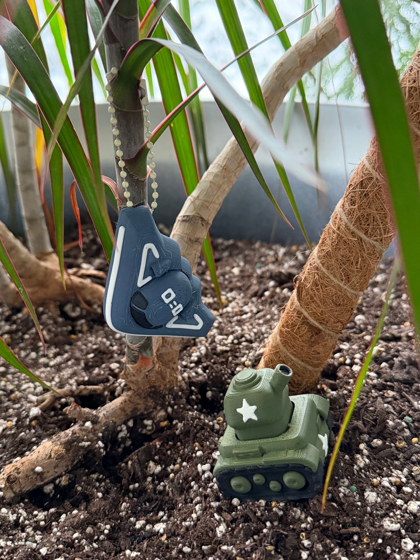 Tank and B2 Spirit Stealth Bomber Fidget Clickers